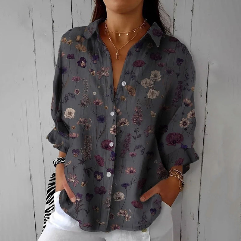 Islan - Timeless Floral Blouse