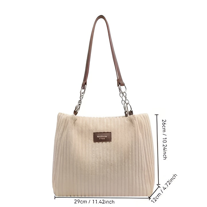 Carolina - Corduroy Shoulder Bag