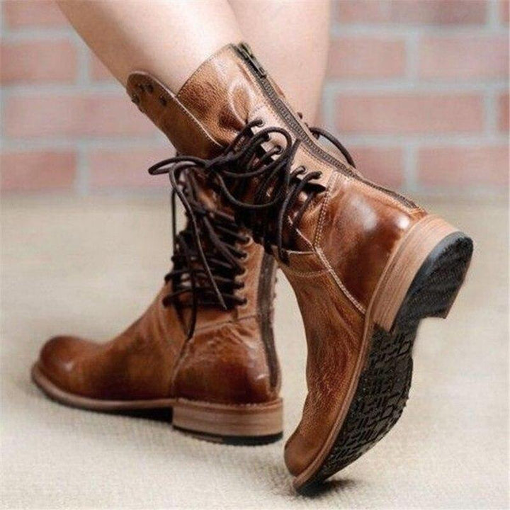 Juliette™ – Western Cowboy Rivet Rider Boots Women