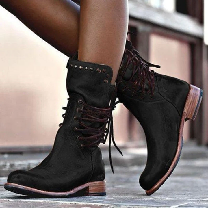 Juliette™ – Western Cowboy Rivet Rider Boots Women