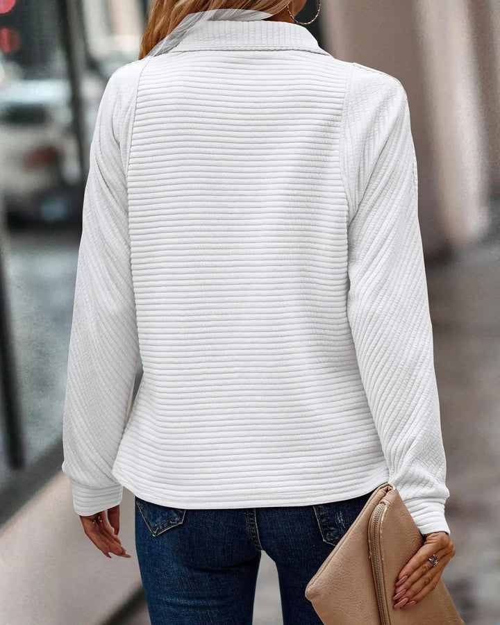 Sienna – Chic V-Neck Knit Sweater