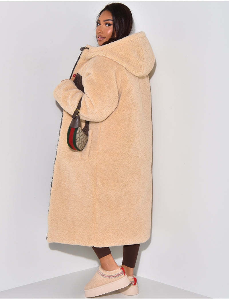 Rachel - Reversable Luxe Coat