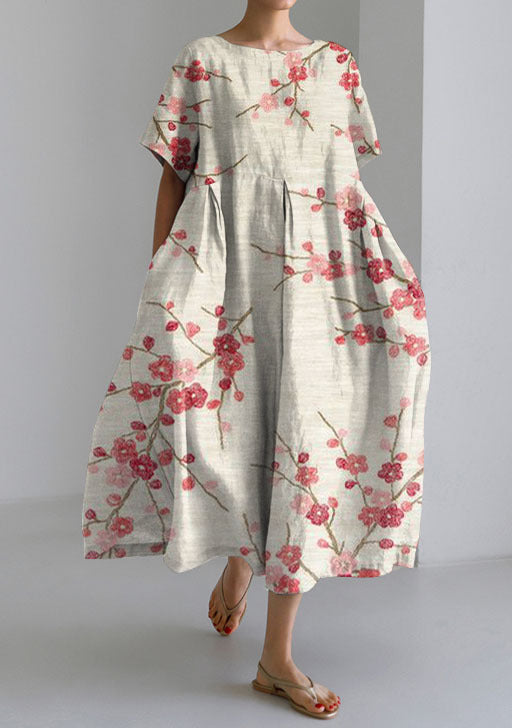 Noora Boho Floral Maxi Dress