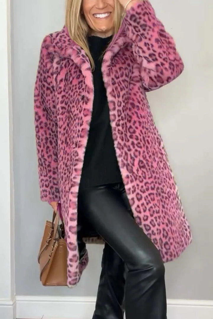 Shona - Leopard Print Coat