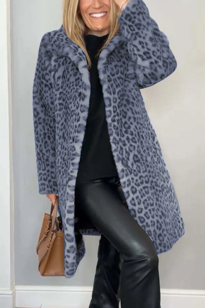 Shona - Leopard Print Coat