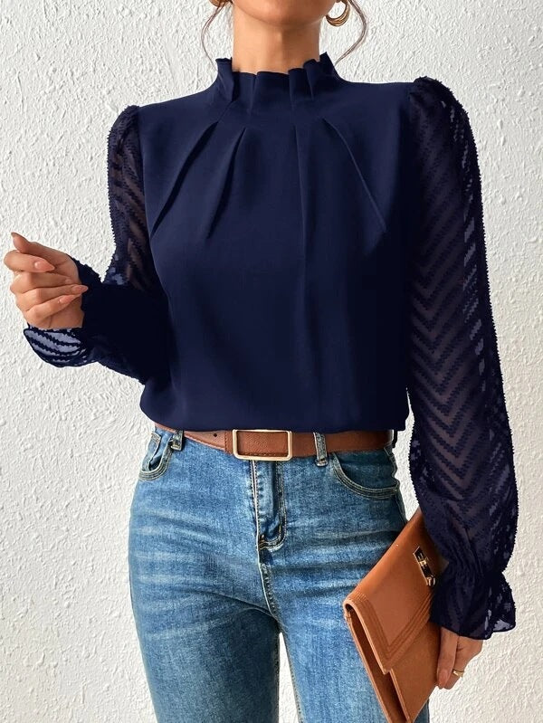 Claire - Classic Comfort Blouse