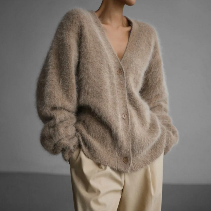 Pat - Plush Cardigan