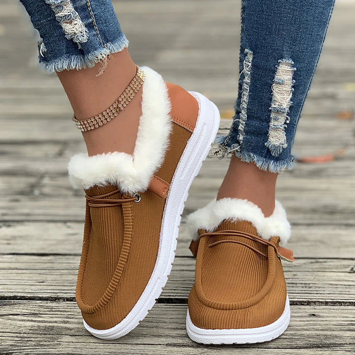 Simone™ – Slip-On Platform Plush Boots
