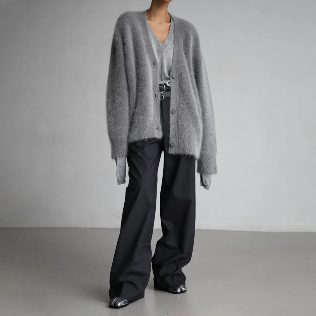 Pat - Plush Cardigan
