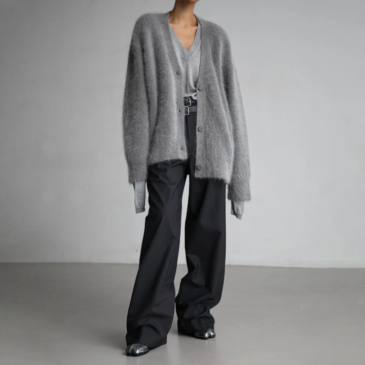 Pat - Plush Cardigan
