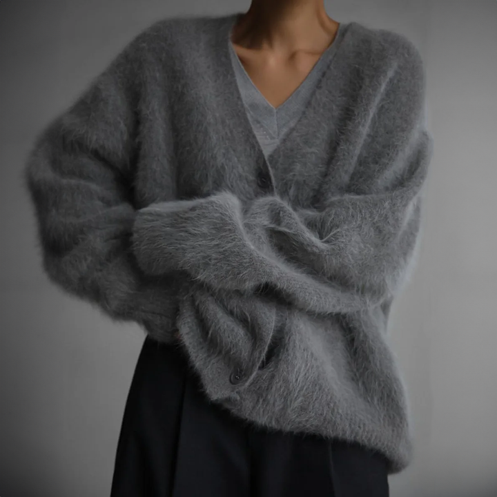 Pat - Plush Cardigan