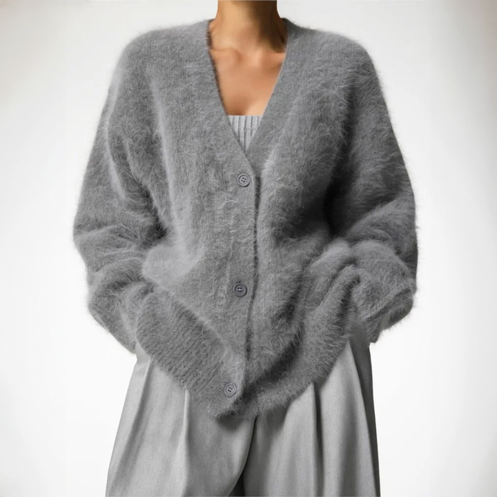 Pat - Plush Cardigan