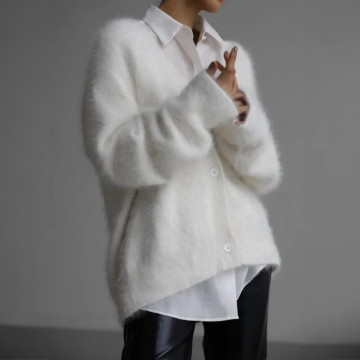 Pat - Plush Cardigan