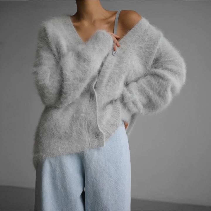 Pat - Plush Cardigan