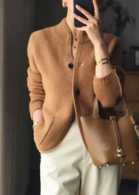 Cassandra - Cozy Knitted Jacket