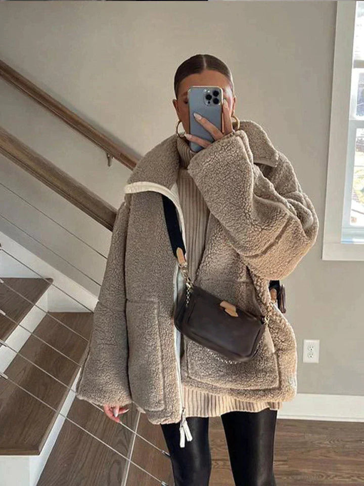 Renata - Luxe Shearling Jacket