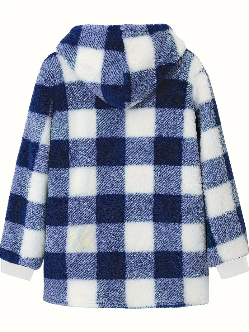 Sierra - Relaxed Plaid `Jacket