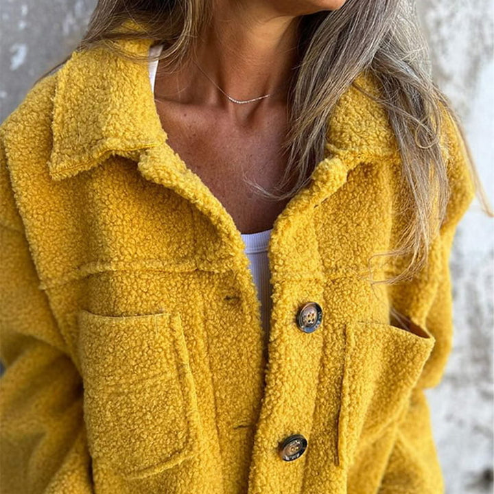 Audrey - Cozy Button up Jacket