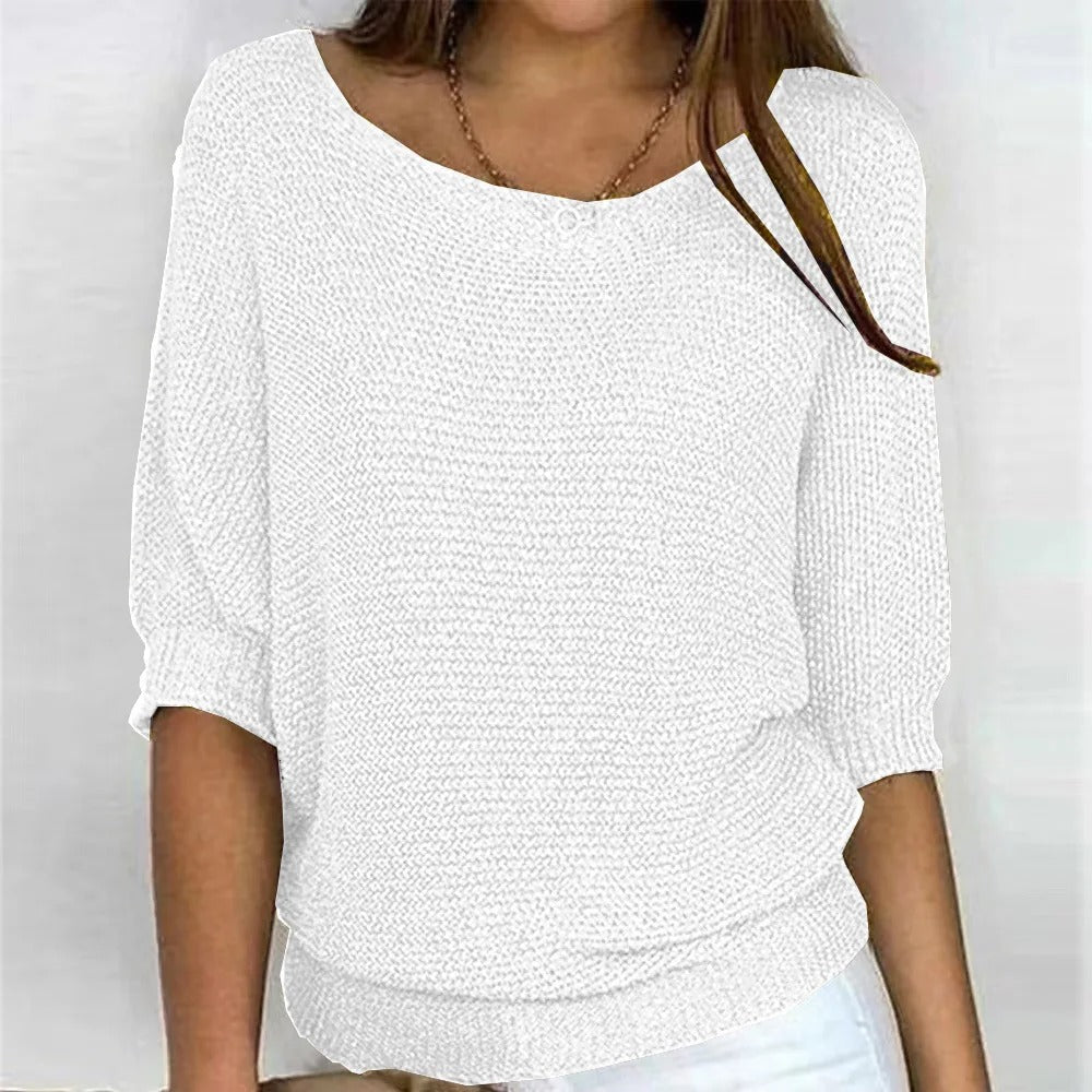 Sara - Cozy Knit Top