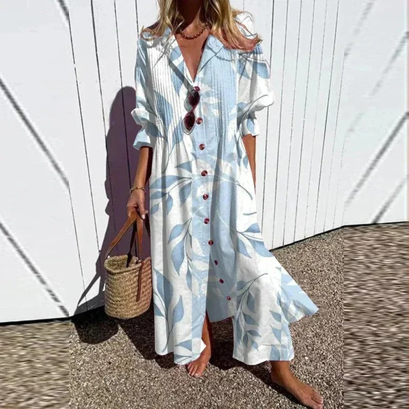 EMILIA FLATTERING BOHO DRESS