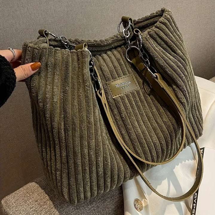 Carolina - Corduroy Shoulder Bag