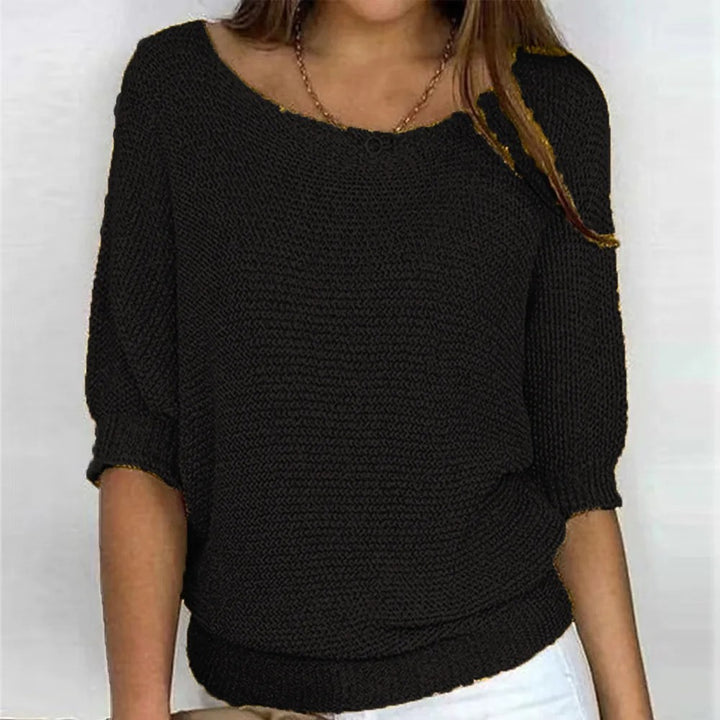 Sara - Cozy Knit Top