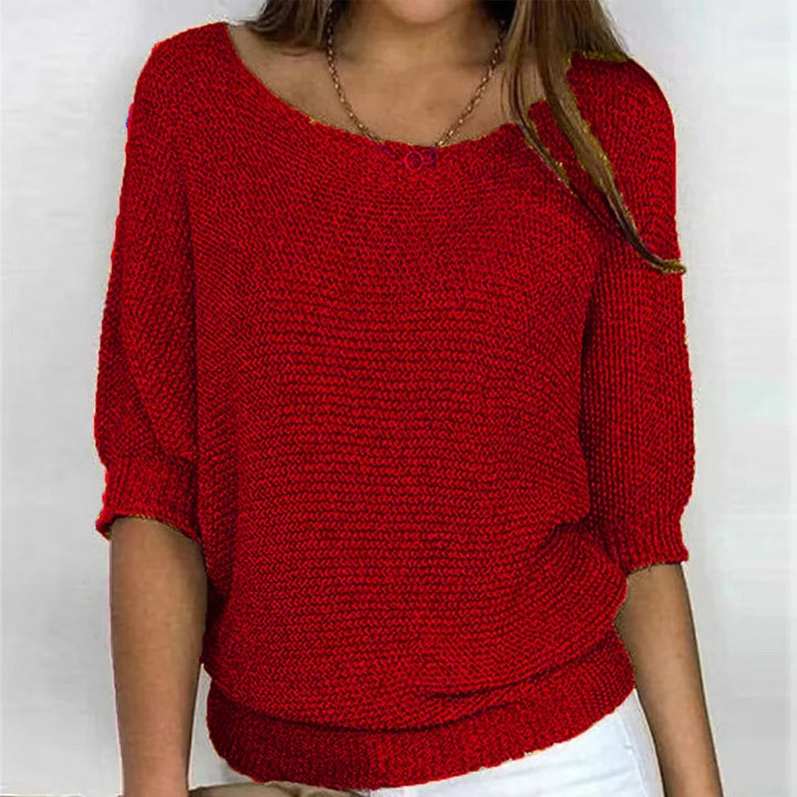 Sara - Cozy Knit Top