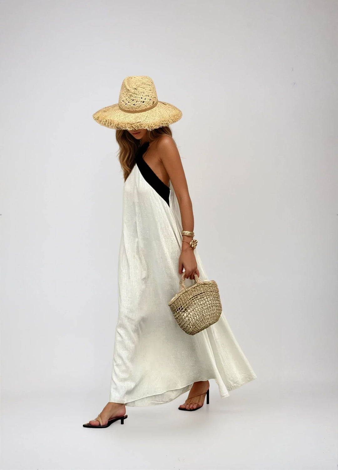 Celene - Crossover Elegance Dress